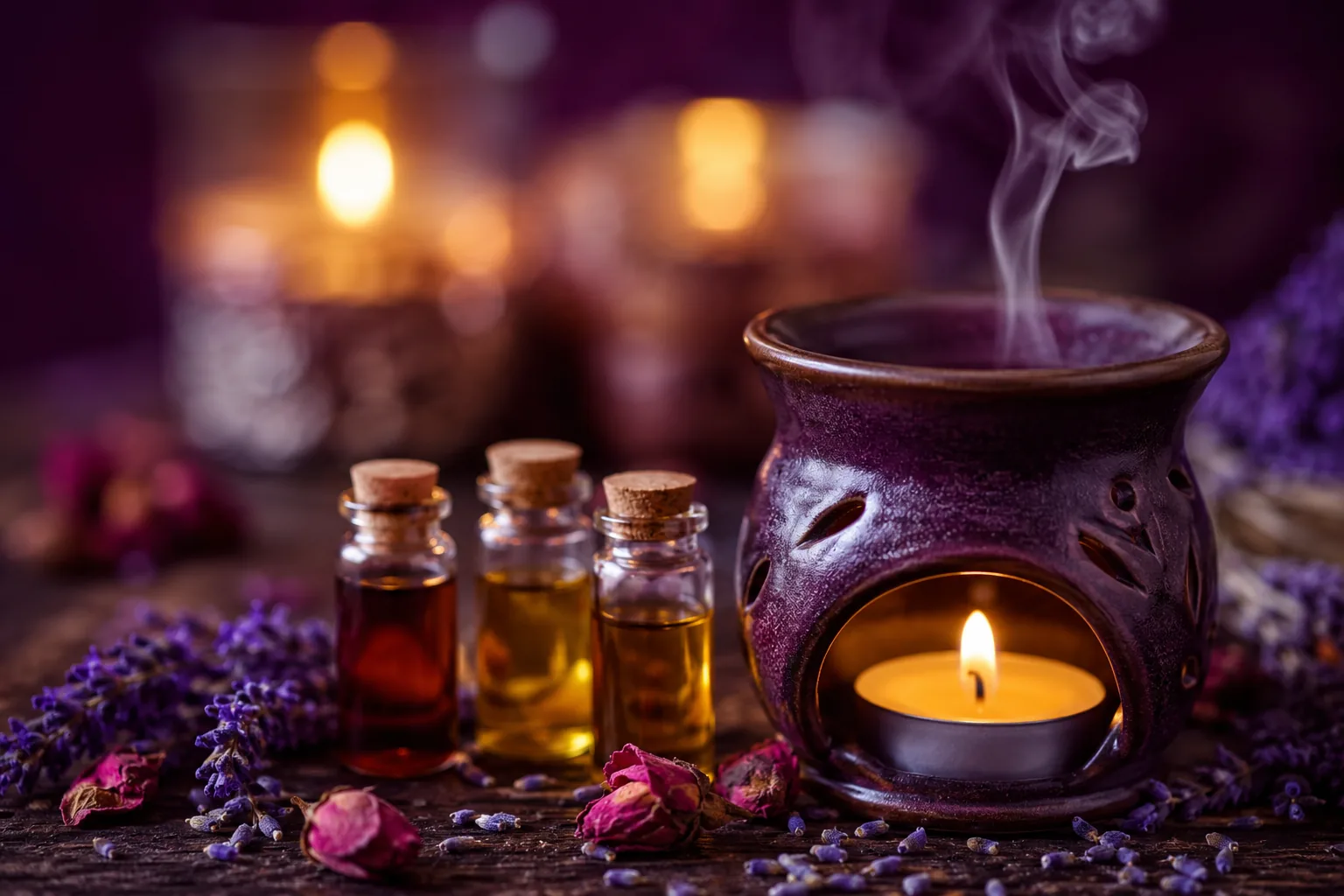 Aromaterapi yağı ve brülör — Lila Spa, Silivri misafirlerine hizmet veren salon